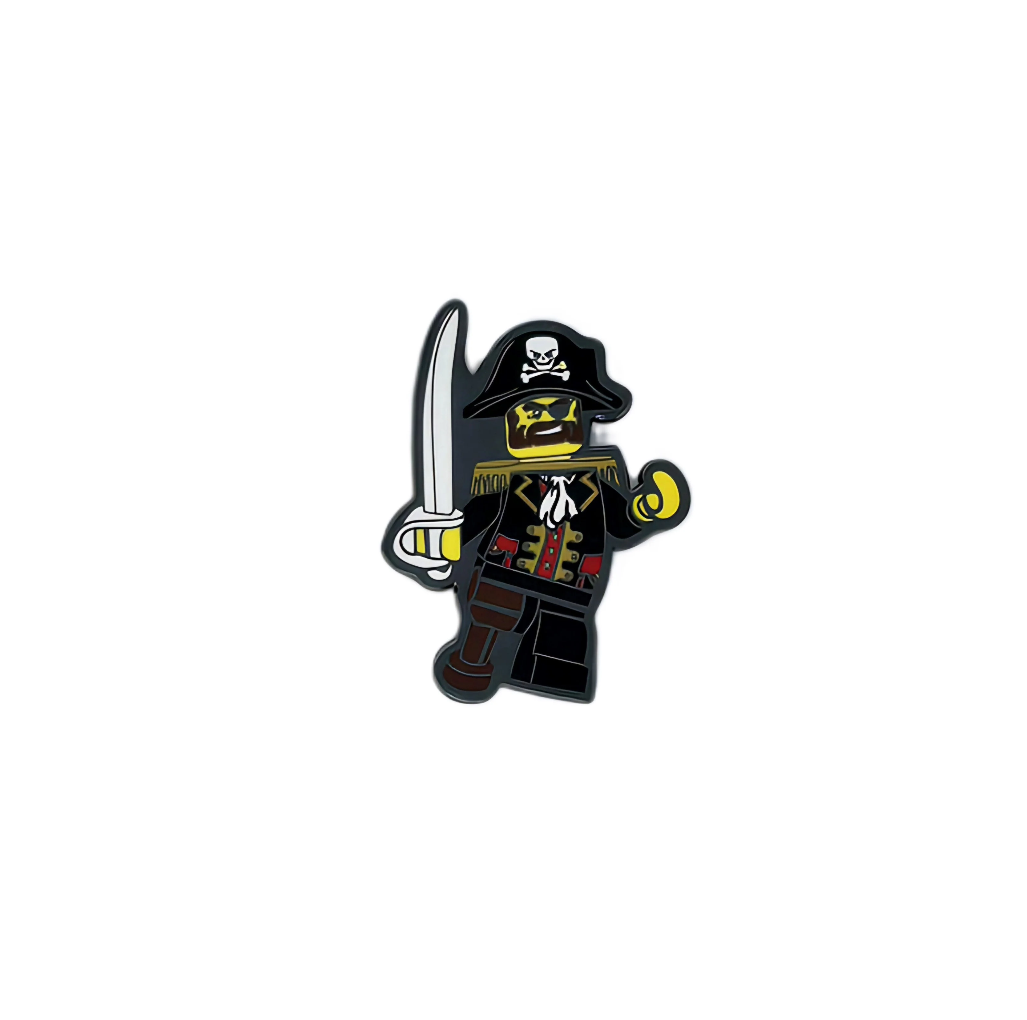 LEGOLAND® Exclusive LEGO® Minifigure™ Enamel Snap Button - Image 10