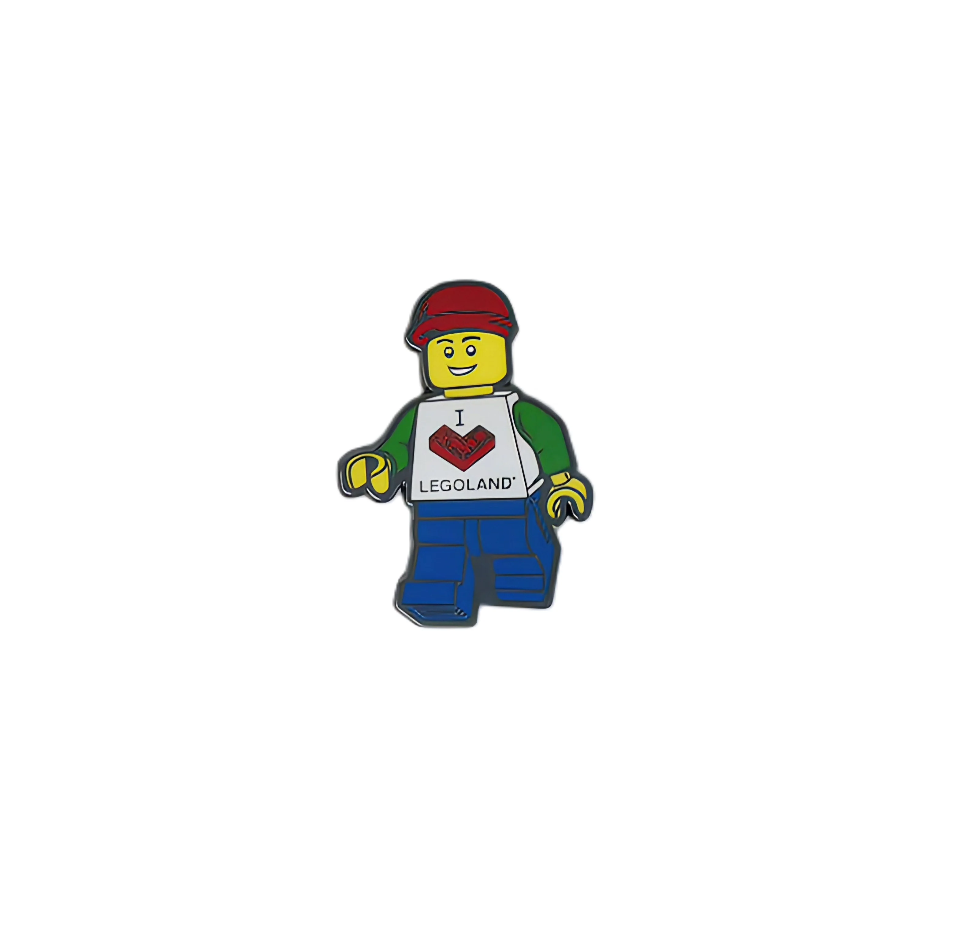 LEGOLAND® Exclusive LEGO® Minifigure™ Enamel Snap Button - Image 17